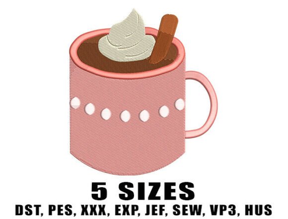 Christmas Hot Cocoa Embroidery Designs Review