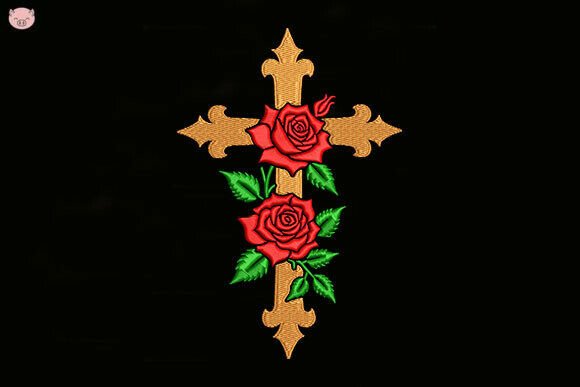 Cross and Rose Embroidery: A Boutique Designer's Review