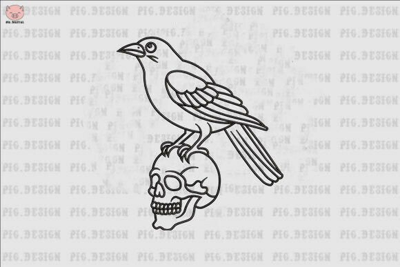 Crow and Skull Embroidery: A Seller's Review for Small Shops