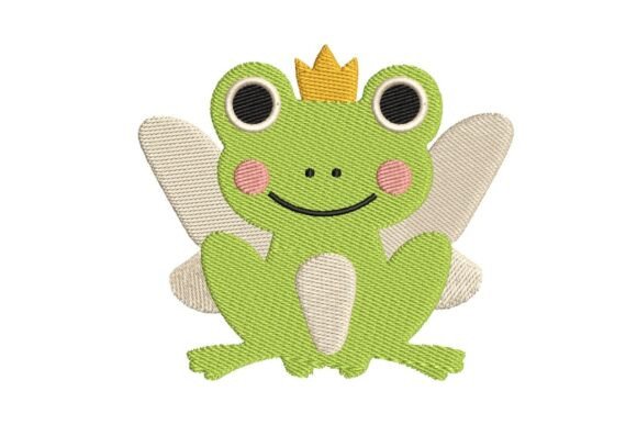 Fairy Frog Embroidery Design Review for Boutique Apparel