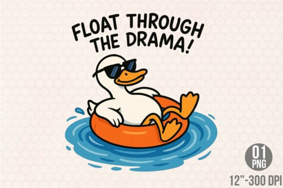 Funny Goose Embroidery PNG Review