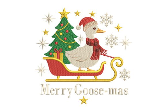 Merry Goose-mas Embroidery: A Designer's Gift Shop Review